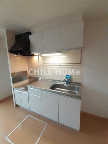 ブルー・スカイⅡのキッチン|当社、チルホームのHPもご覧ください(^^)/物件情報多数♪