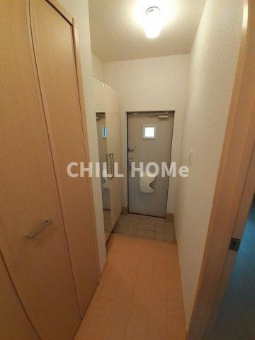 ブルー・スカイⅡの玄関|当社、チルホームのHPもご覧ください(^^)/物件情報多数♪