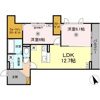 【間取り】 | D's LIEN (ディ-ズリアン)A