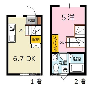 グラバーレジデンス可部の間取り