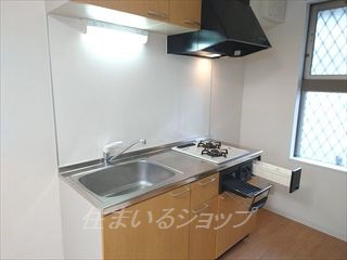 広島市安佐北区可部３丁目のアパートのキッチン|内観写真は同建物同間取り別室のものです