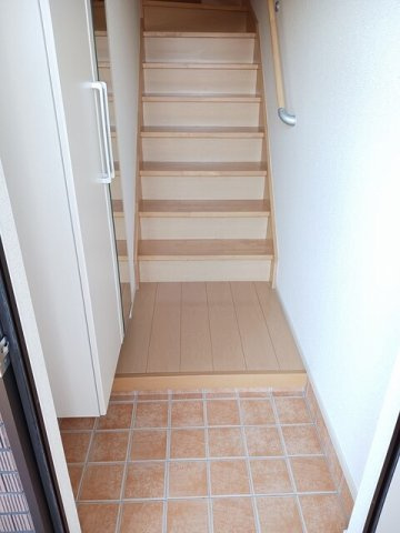 ブルーベリーの玄関|収納もある玄関です