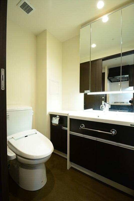 メゾンカルム西新宿の独立洗面台