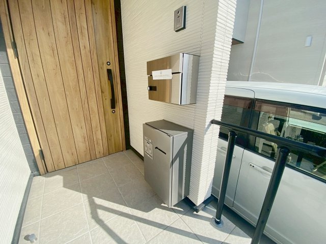 ガーデンテラス逆瀬川のバルコニー