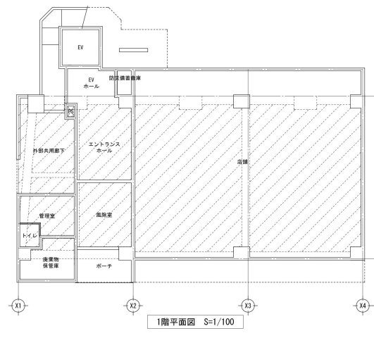 DIPS竹ノ塚駅前の区画図