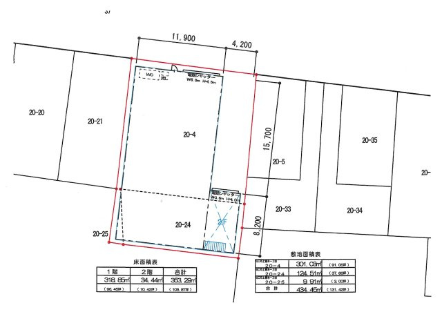 川口市上青木１丁目の倉庫の間取り