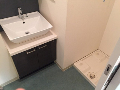 【洗面所】 | セノアタワー新大阪(旧:グランルクレ新大阪) | 使いやすい洗面所です