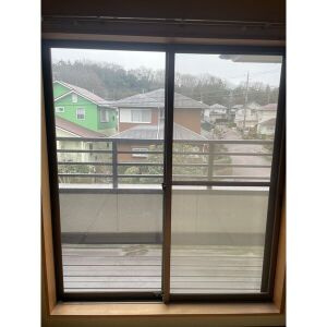 春日井市中央台　一戸建てのバルコニー