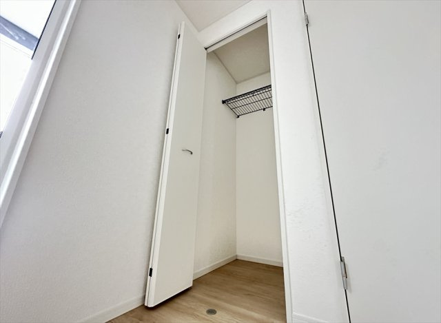 【収納】 | 富士見市下南畑　新築一戸建住宅　全3棟　(志木本店) | 全室収納付きなのでお部屋を広くお使いいただけます。