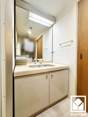 グランデュール鴨川テルス３番館の独立洗面台