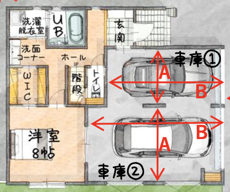 【仲介手数料無料】所沢市久米　４期　全１棟　所沢市の新築住宅なら西武ハウジングの間取り