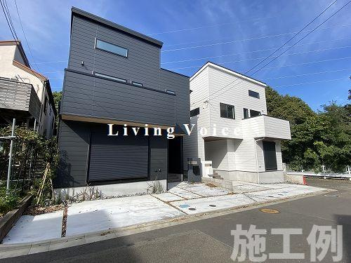 【外観】 | 【仲介手数料０円】藤沢市鵠沼松が岡2丁目　新築一戸建て　全3棟 | 【仲介手数料０円】藤沢市鵠沼松が岡2丁目　新築一戸建て　全3棟