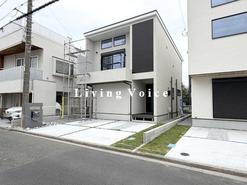 【仲介手数料０円】藤沢市鵠沼松が岡2丁目　新築一戸建て　全3棟の外観|A棟【仲介手数料０円】藤沢市鵠沼松が岡2丁目　新築一戸建て　全3棟