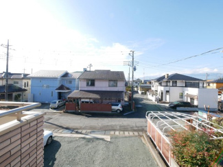 【展望】 | 甲斐市富竹新田 セキスイハイム施工平成17年築中古 内装一新 | 2階より南側を望む
