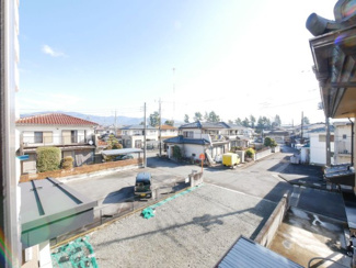 【展望】 | 甲斐市富竹新田 セキスイハイム施工平成17年築中古 内装一新 | 2階より東側を望む