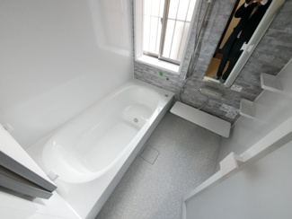 【浴室】 | 甲斐市富竹新田 セキスイハイム施工平成17年築中古 内装一新 | 1坪サイズバスルーム　新品交換済