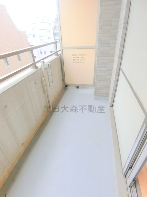 レジデンス新蒲田スクエアのバルコニー|バルコニー