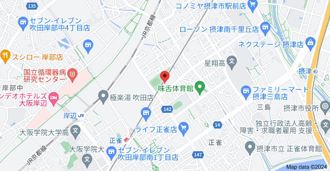 MIRAIMOスクエアの地図