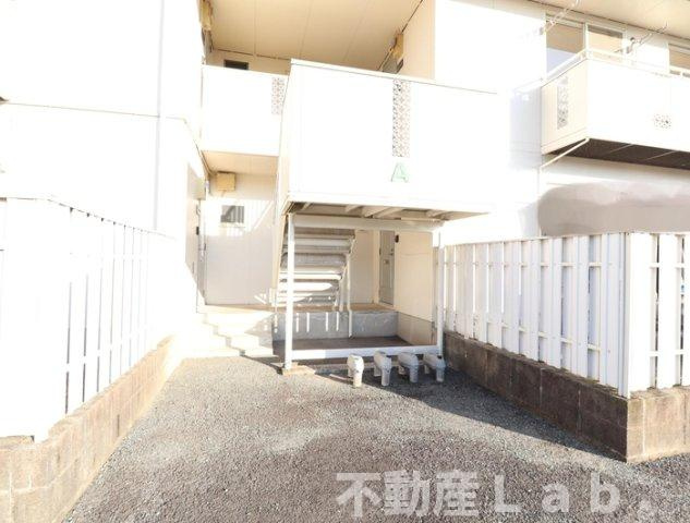 パークヒル　A棟のエントランス