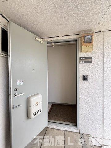 パークヒル　A棟のエントランス