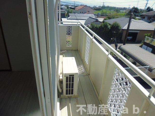 パークヒル　A棟のバルコニー