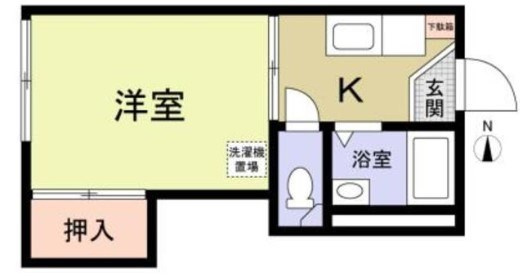 フォーブル若宮の間取り