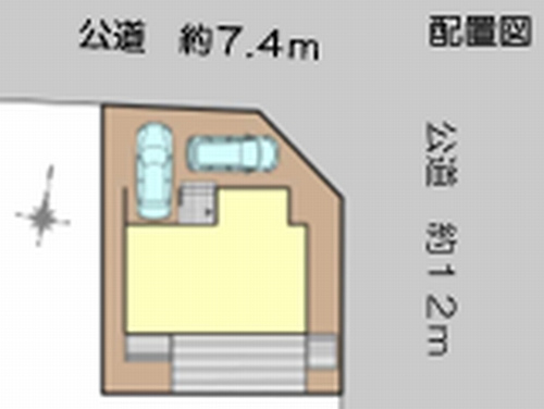 【区画図】 | 【仲介手数料０円】茅ヶ崎市みずき2丁目Ⅱ　新築一戸建て | 【仲介手数料０円】茅ヶ崎市みずき2丁目Ⅱ　新築一戸建て