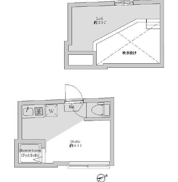 アーバンプレイス駒込Ⅲの間取り