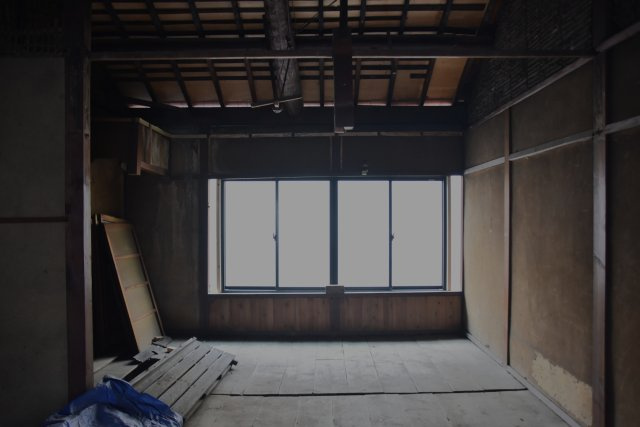 京都紫野 まちに愛される、すっぴん京町家の内装