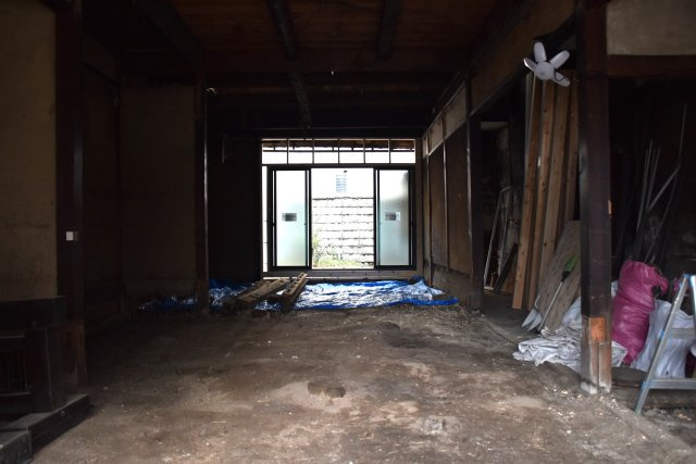 京都紫野 まちに愛される、すっぴん京町家の内装|解体して、すっぴんの町家になりました