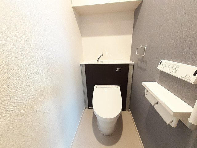 天神台ヒルズのトイレ|落ち着いたトイレです