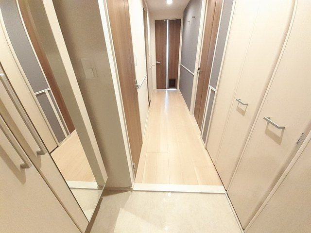 天神台ヒルズの玄関|シンプルで使いやすい玄関です