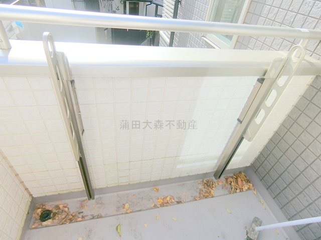 山王2丁目戸建のバルコニー