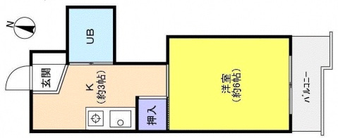 北岡ビルの間取り