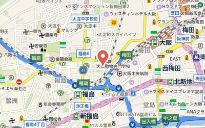 【地図】 | エステムコート梅田リトリーヴ