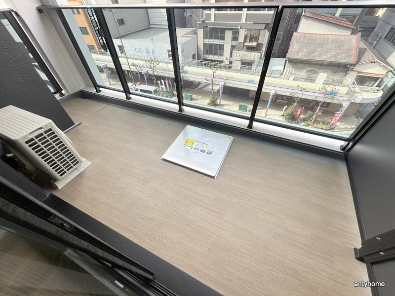 GLAM STELLA松屋町　仲介手数料無料のバルコニー