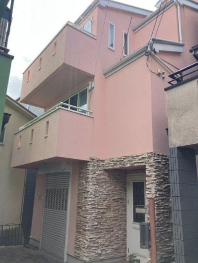 千駄木戸建の外観