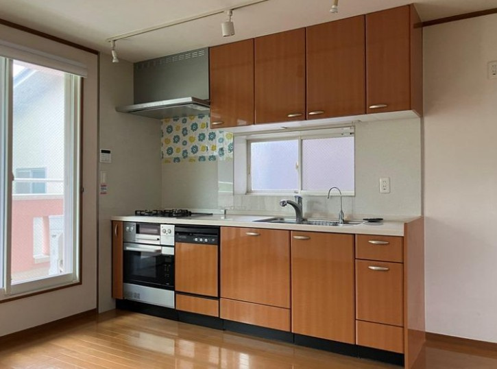 千駄木戸建のキッチン