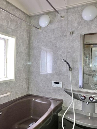 千駄木戸建の浴室