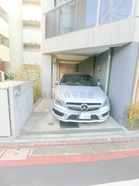 グランカーサ馬込Ⅰの駐車場|敷地内平置き駐車場　空き状況等詳細はお問合せ下さい。