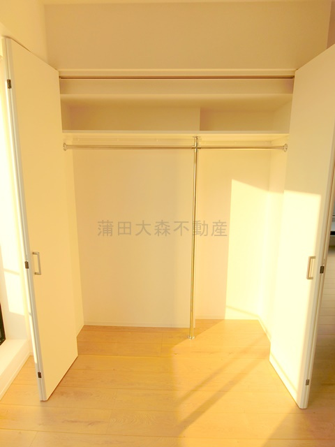 グランカーサ馬込Ⅰの収納|洋室5.7帖の収納　クローゼット