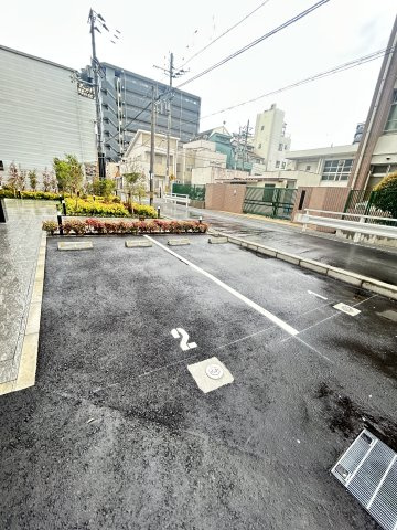 エスリードレジデンス ザ・グラン大阪ノアの駐車場|駐車場です