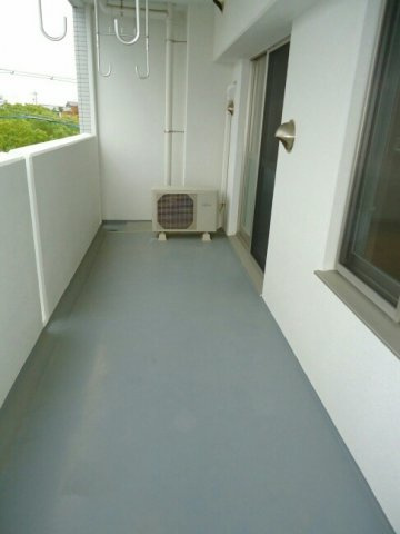 Ｈ＆Ｉ　ＳＴＡＧＥのバルコニー|バルコニー付きです