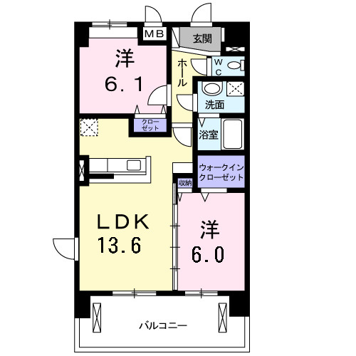 Ｈ＆Ｉ　ＳＴＡＧＥの間取り