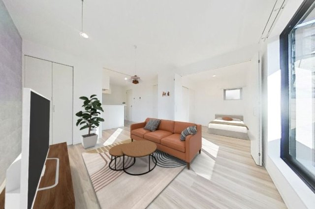 ALVER代田橋の居間・リビング