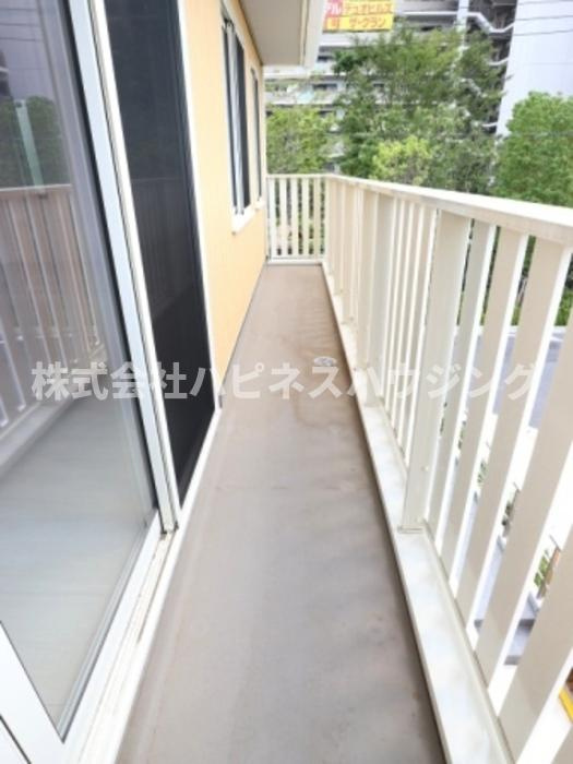 グランドソレイユⅥのバルコニー