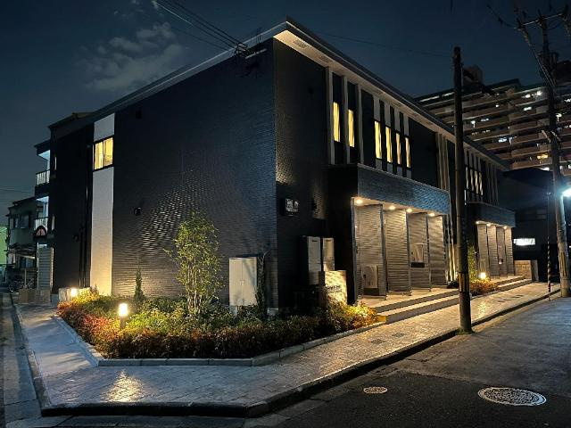 アーベルジェ音羽の外観|外観写真（夜）