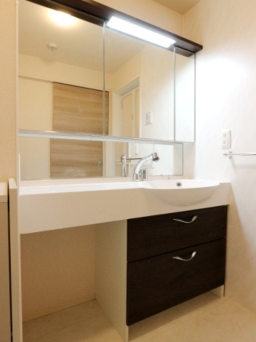 レーヴマニフィック南柏の独立洗面台|※他部屋参考写真