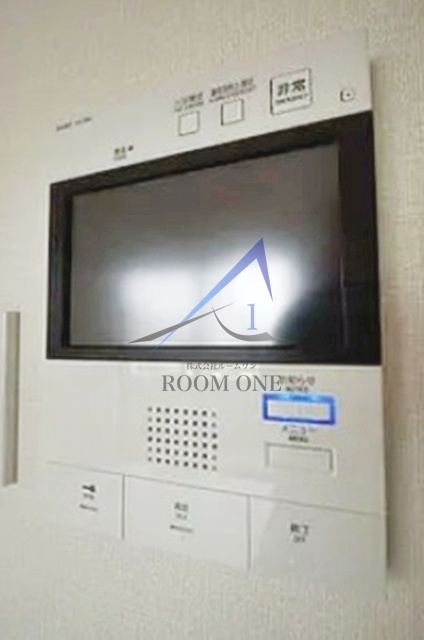 クレイシア大井町のセキュリティ|モニター付きインターホンです。