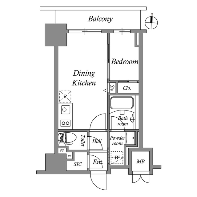 テラス押上の間取り